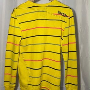 Volcom Long Sleeve Thermal Shirt Small Yellow